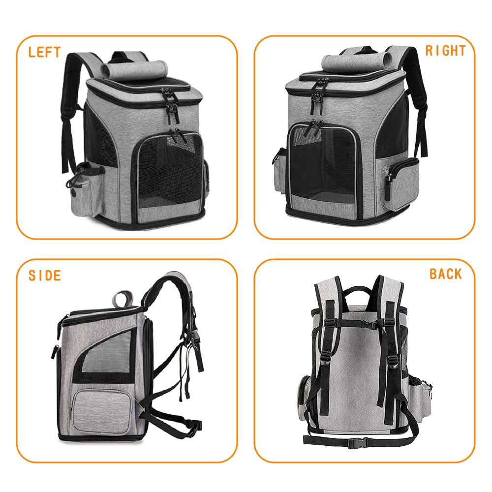 Расширяемая сумка-переноска для маленьких и средних собак с запирающейся дышащей сеткой и складная. Идеально подходит для больницы и подготовки к стихийным бедствиям.