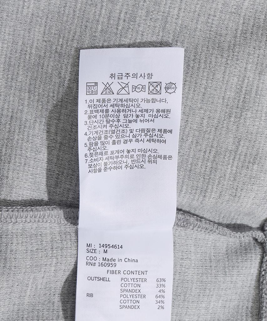 New Era Waffle Hooded Zip-Up Jacket Heather Grey 14954614