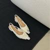 Французские босоножки премиум-класса Bag Head Туфли Fairy Shoes Кожаные вечерние туфли на высоком каблуке
