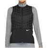 Nike Женский теплый пуховый жилет с вышитым логотипом, черный DD6064-010