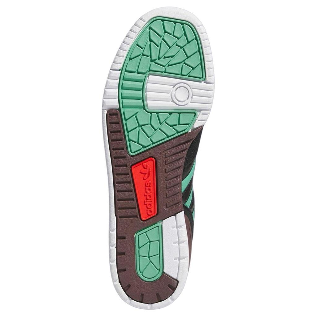 Demon Slayer x adidas Rivalry Low Tanjiro Унисекс Кроссовки Зеленый Основной черный Пантон JI3312