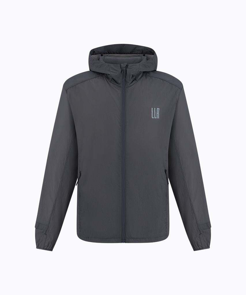 Спортивная ветровка Ripstop для бега Limelight Apparel Athlete (Угольно-серый)
