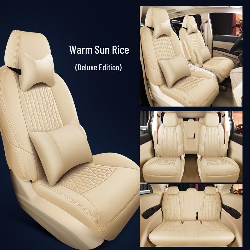 Buick Landzun GL8 Seven-Seat Leather Car Seat Cushion - All-Season Upholstery