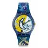 [Swatch] часы CHAGALL'S BLUE CIRCUS SUOZ365 синие