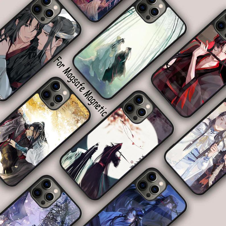 Mo Dao Zu Shi MDZS Magnetic Phone Case For APPLE iPhone 17 Air 16 14 13 12 Pro Max 15 Plus Wireless Charge With MagSafe Cover