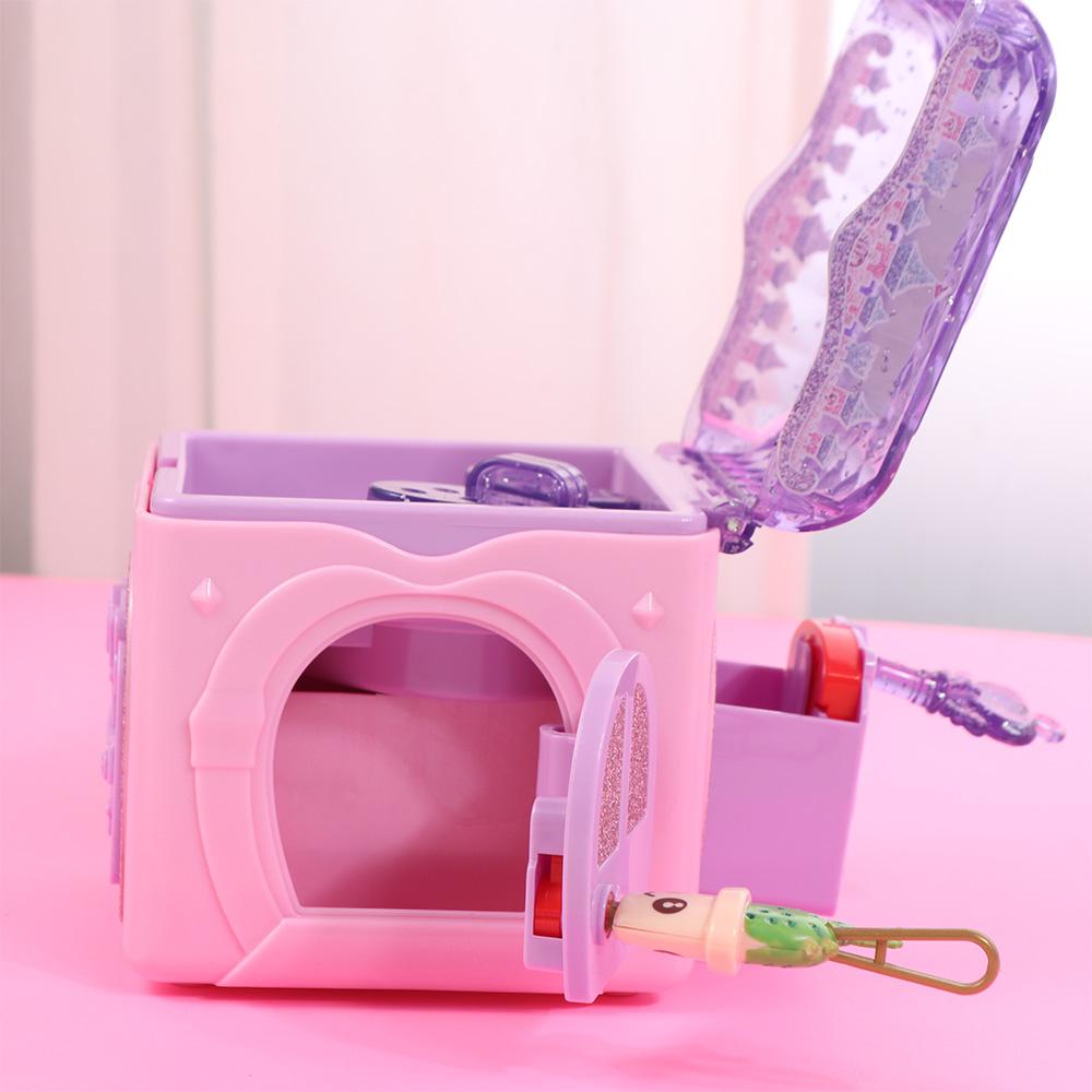 With Lock Key Treasure Chest Toy Educational Toys Girl's Jewelry Toys Birthday Xmas Gift