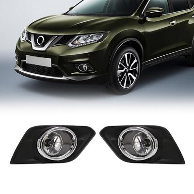 Для Nissan X Trail X-Trail Xtrail противотуманные фары 2014 2015 2016 светодиодные дневные ходовые огни DRL дневные огни водонепроницаемые провода кнопка переключения