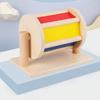 Textile Montessori Wooden Drum Puzzle Toy For Early Childhood Play And Learning