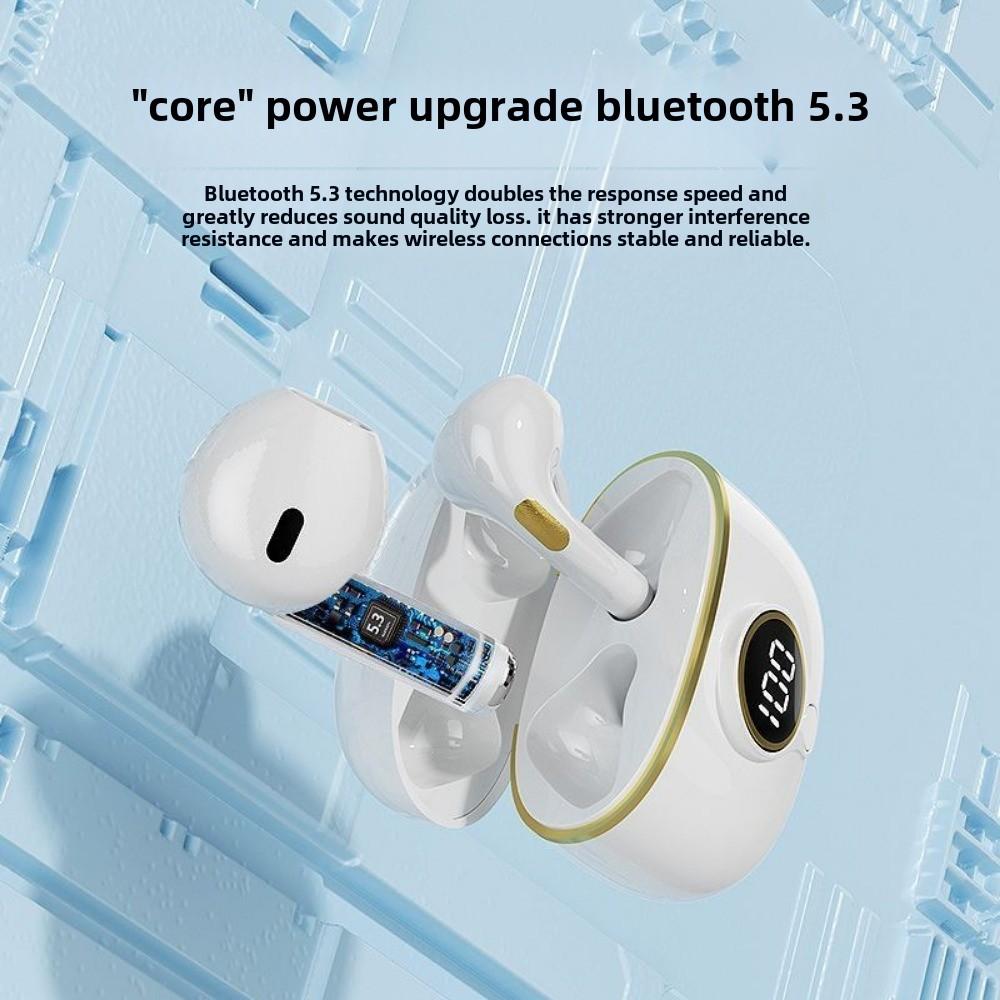 Беспроводная мини-гарнитура для голосовой связи Беспроводная Bluetooth-гарнитура с полувкладышами высокой мощности для спорта Bluetooth