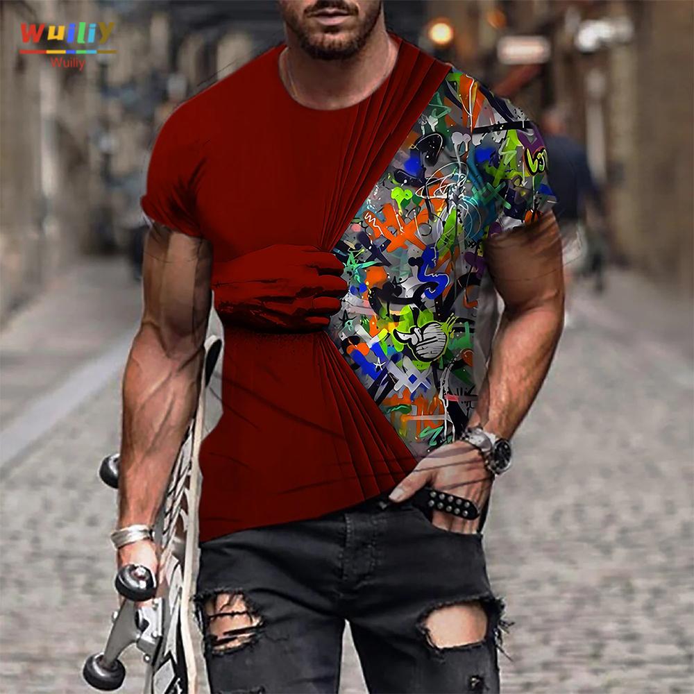 Футболка с рисунком мышц для мужчин, футболка с 3D принтом, футболка с рисунком, топ для женщин/мужчин и мальчиков, забавная футболка в стиле хип-хоп, интересные топы