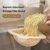 Сетчатый фильтр для слива кухонной раковины, предотвращающий засоры, уловитель пищи, треугольная корзина-уловитель пищи для раковины для мытья фруктов, овощей, лапши, для дома