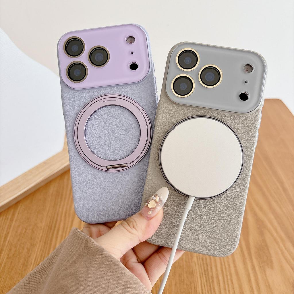 Магнитный вращающийся чехол для iPhone 17 Pro Max с защитой кристального объектива Apple 16 для iPhone 15/14/13