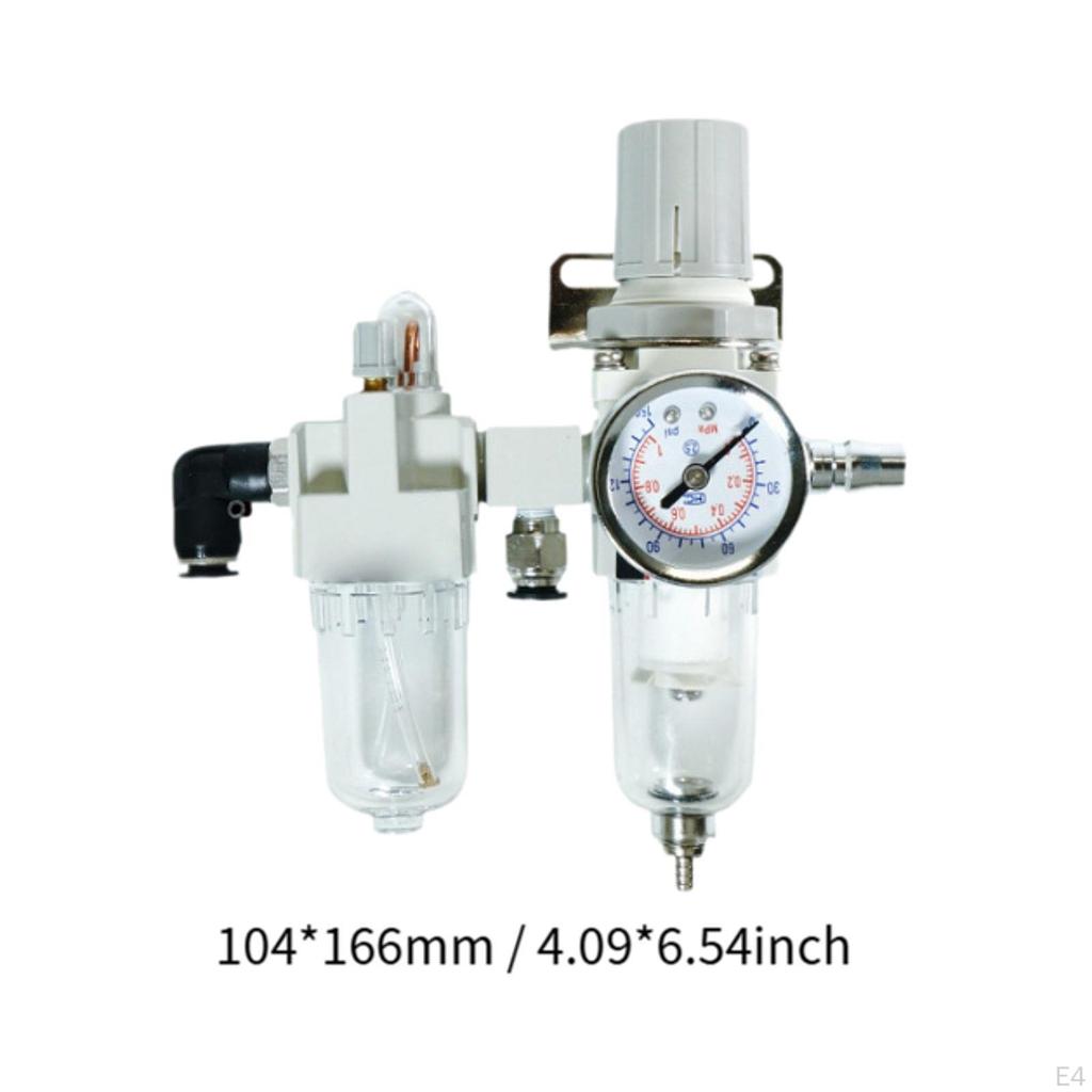 Air Compressor Water Separator Pressure Regulator Combo Wear Resistant Practical High