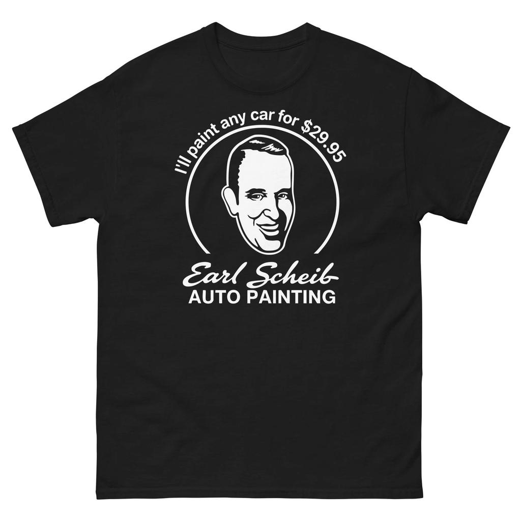 Earl Scheib Auto Painting Graphic 100% Cotton T-shirt Mens Tees Top Unisex classic tee