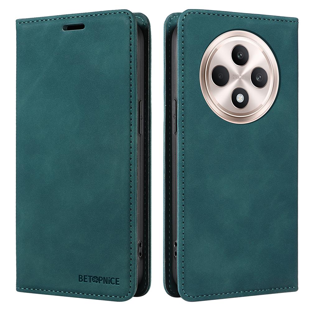 BETOPNICE 003 For Oppo Reno12 F 4G Wallet Case Leather Phone Cover with Stand