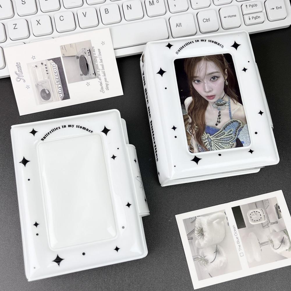 Love Bow Card Album PVC Idol Card Collect Book High Quality Postcard Book