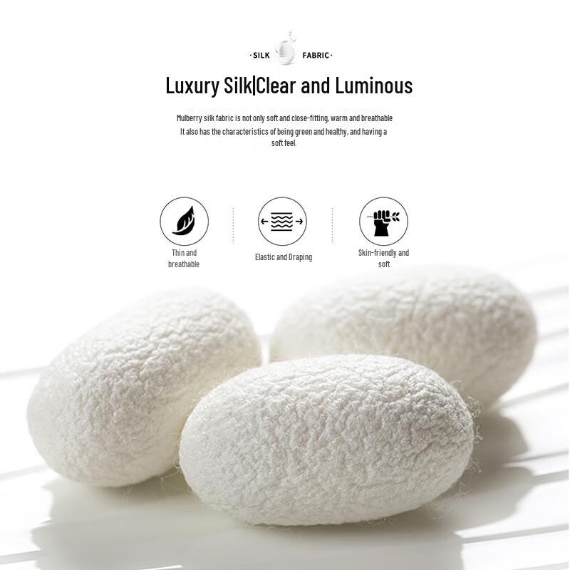 Men's Modal Silk Blend Straight Business Casual Trousers