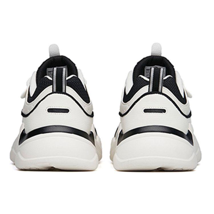 Anta Серия Lifestyle White Wei амортизирующие износостойкие низкие повседневные туфли женские повседневные туфли черные 922228890-2