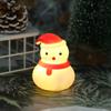 Christmas Lamp Snowman Luminous Toy Ornament Night Light Gift Room Decor