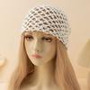 Thin Crochet Sequined Hat Elegant Bohemian Style Beanies Casual Weave Cap  Apparel Accessories