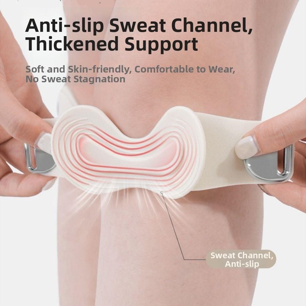 Adjustable Sports Knee Pad Shock Absorbing Knee Brace Sports Support Patella Band Men