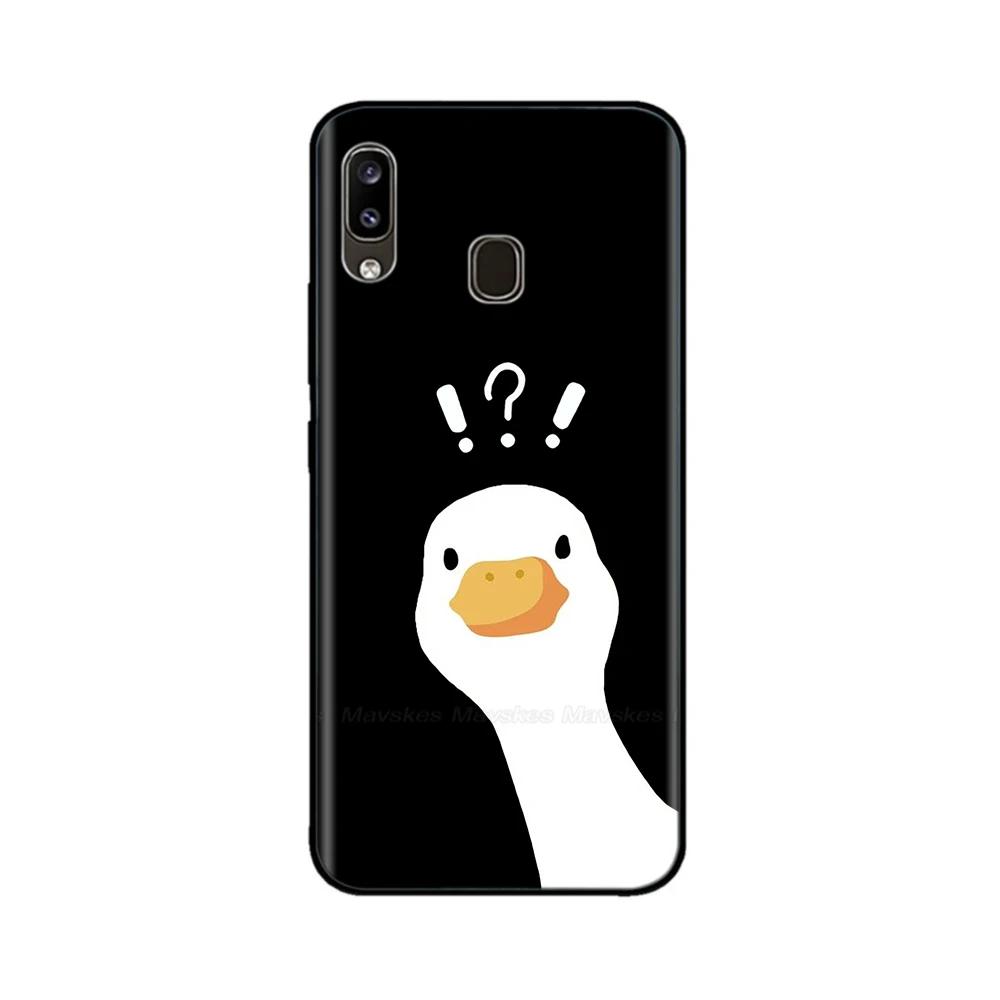 Ударопрочный чехол для Samsung A20 A30 Чехол Мягкий силиконовый чехол для Samsung Galaxy A30 A 20 Чехлы для телефона Защитная задняя крышка