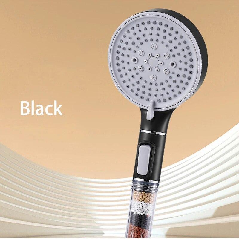 5 режимов насадки для душа высокого давления с фильтром осадков ручная насадка для душа экономия воды насадка аксессуары для ванной комнаты