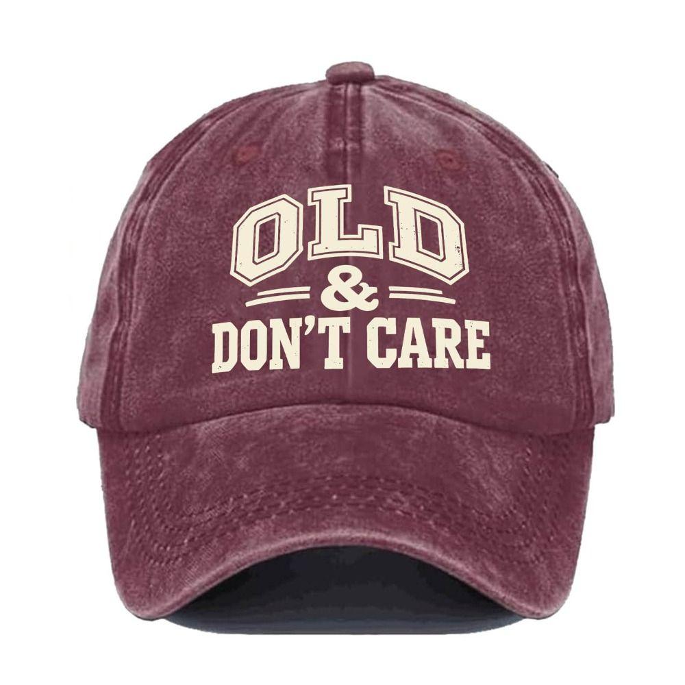 Vintage Distressed Cap Breathable Embroidered Hat Creative Gift Unisex Hat