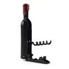 Wine Opener Black Multifunctional Magnet Design Portable Stainless Steel Wine Opener