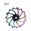 AL7075 CNC Bike Rear Derailleur Pully Pulley Bicycle Steel Pulley Bearing  MTB BikeAccessories