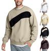 Men's Hoodie Loose Casual Long Sleeved Round Neck