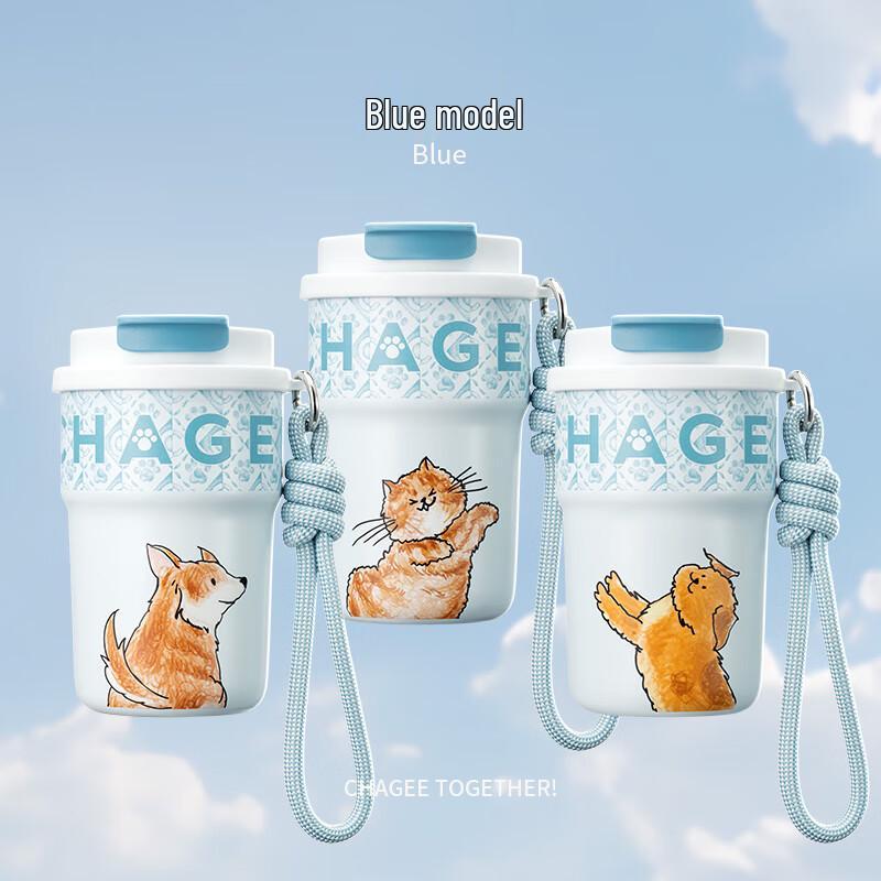 CHAGEE Милая кружка-термос для питомцев из нержавеющей стали 316