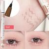 Подводка для глаз Lying Silkworm Pencil Natural Long-Stick Waterproof Eyes Liner Undercover Draw Down To Non-Smudge Fine Beauty Make Up