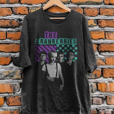 The Cranberries Винтажная эстетика Унисекс Черная хлопковая футболка S-5XL