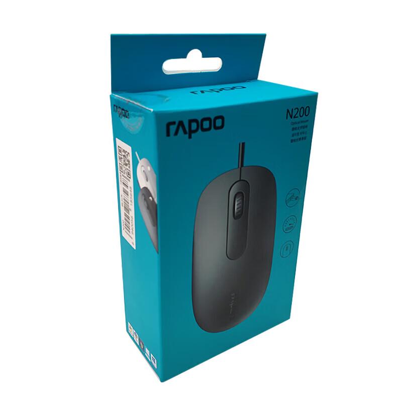 Проводная оптическая мышь Rapoo N200