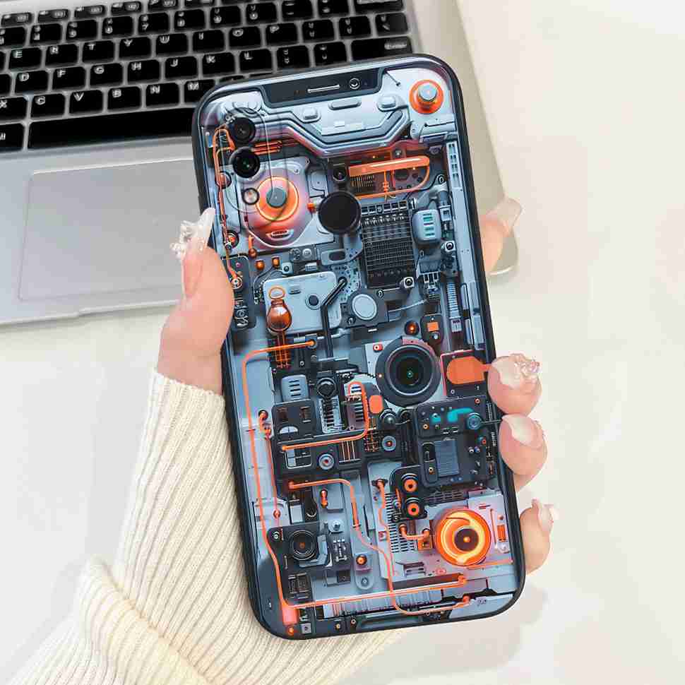 For Xiaomi Redmi Note 7 6.3" Casing Cute Cartoon Shockproof Back Cover For Redmi Note 7 note7 Flower Soft Silicone Phone Cases