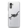 Футболист Soccer Art Новый квадратный прозрачный чехол для телефона для Xiaomi Redmi Note 12 11 9S 9 8 10 Pro + 7 8T 9C 9A 8A K40 игровой чехол