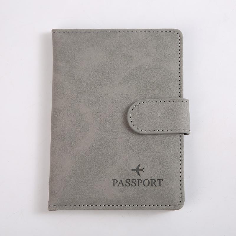 Кожаные обложки-чехлы для паспорта Водонепроницаемый дорожный кошелек для кредитных карт Милая книжка для паспорта для женщин/мужчин Обложка для паспорта с застежкой