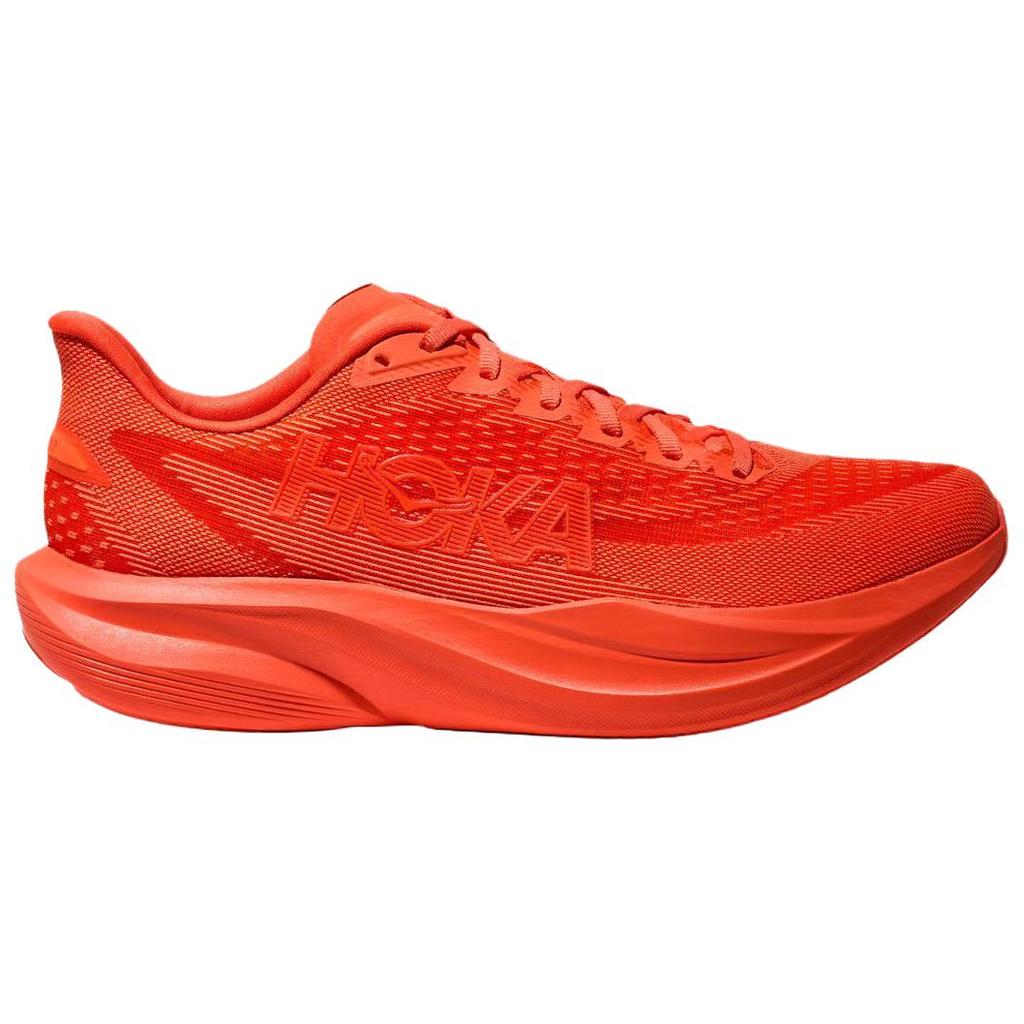 HOKA ONE ONE MACH 7 Abrasion Resistant Breathable Running Shoes Men's Sweet Pepper Red 1171904-BLLP