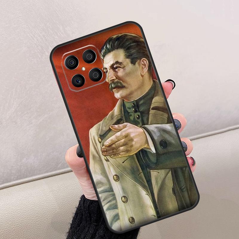 Russian Commander Stalin For Honor Magic 7 6 5 8 Pro Case For Honor 200 Lite 400 70 50 X8c X8b X9a X9b X9c X9d Win RT