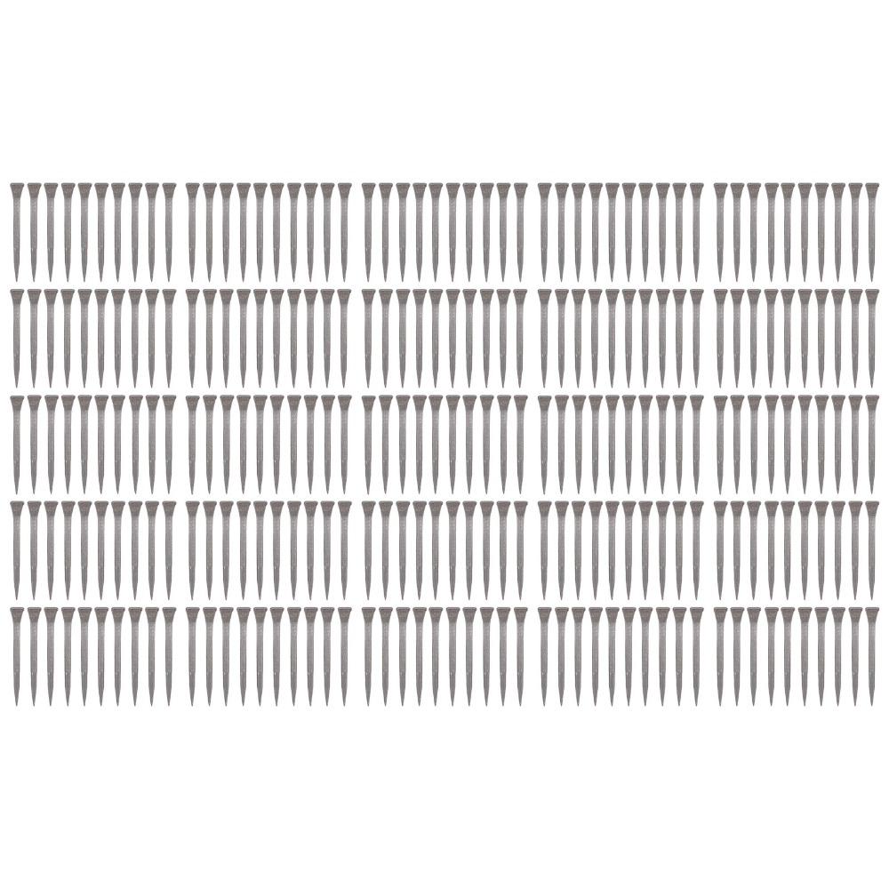 250pcs Low Carbon Steel Horseshoe Nails Durable Horse Shoe Nails Steel Nails Animal Husbandry