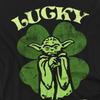 Star Wars Unisex Adult Lucky Yoda St Patricks Day T-Shirt