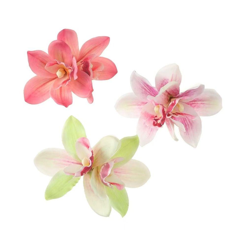 Barrettes Orchid Flower Hairpin Bohemia Korean Style Hairpins  Daily