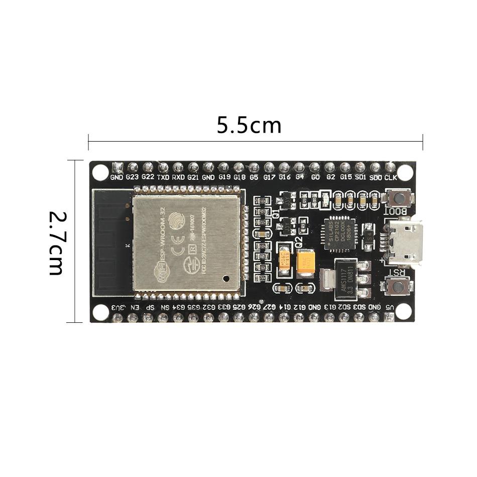 ESP32 ESP-32 макетная плата беспроводной Wi-Fi Bluetooth двухъядерный фильтр CP2104 модуль питания 2,4 ГГц RF для Arduino Nodemcu