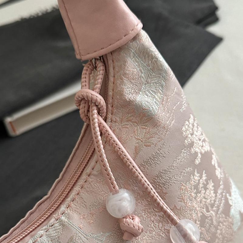 Женские сумки с тонкой вышивкой в китайском стиле 2025 Лето Сумка на плечо Кроссбоди Повседневная Вечерняя сумка-тоут для женщин