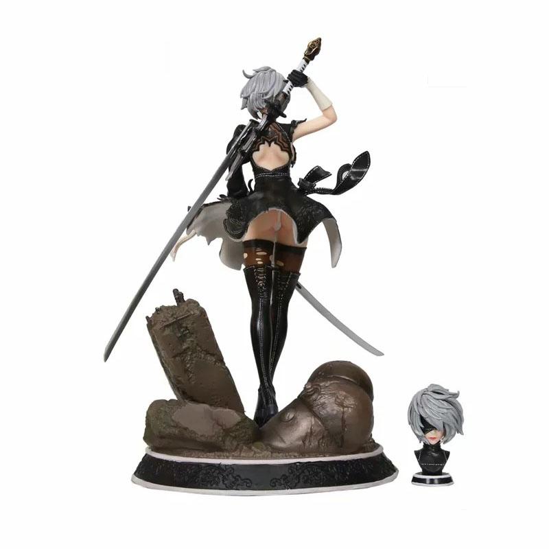 Аниме HUNTER Nier Automata 2B YoRHa No.2 Type B ПВХ фигурка японского аниме Модель игрушки Коллекция Кукла