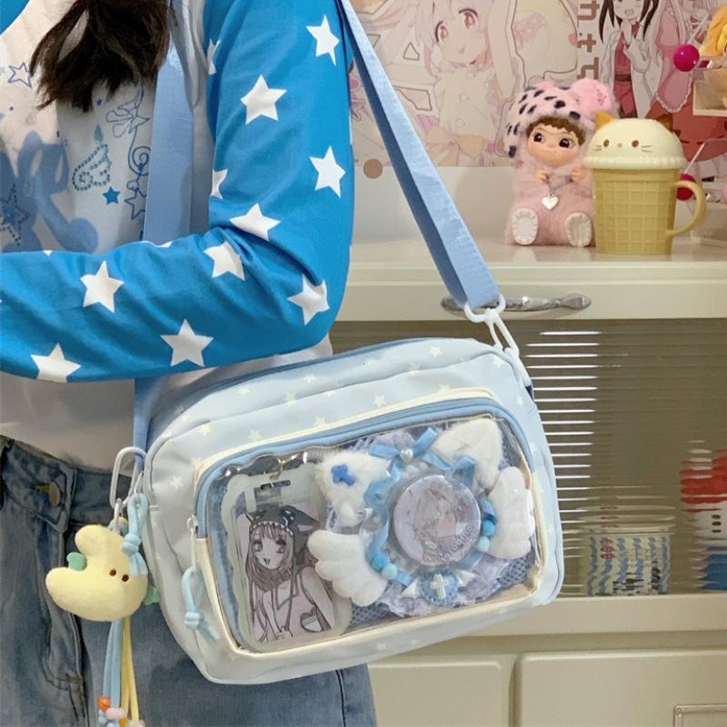 Casual Dopamine Women Ita Bags Small Capacity Subculture Crossbody Shoulder Bag Aesthetic Designer Bolso