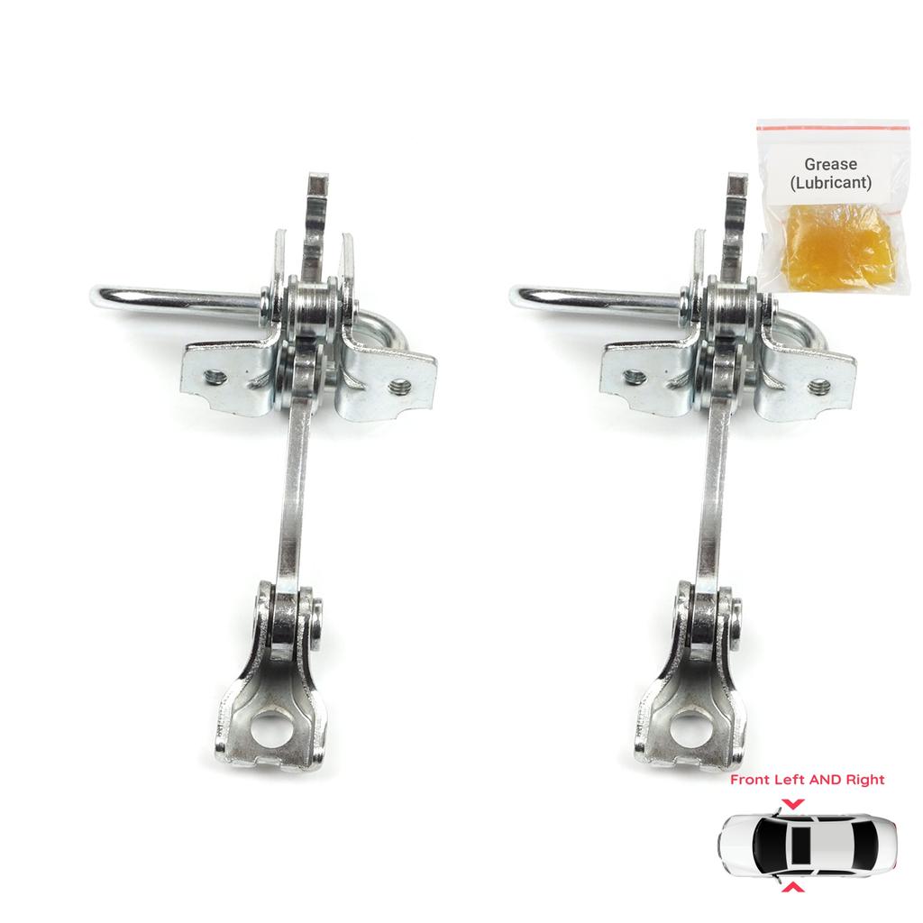 EDP1273-1 2 Pieces Front Door Hinge Stop Check Strap Limiter for Fiat Panda MK2 169 2003-2012 51779914