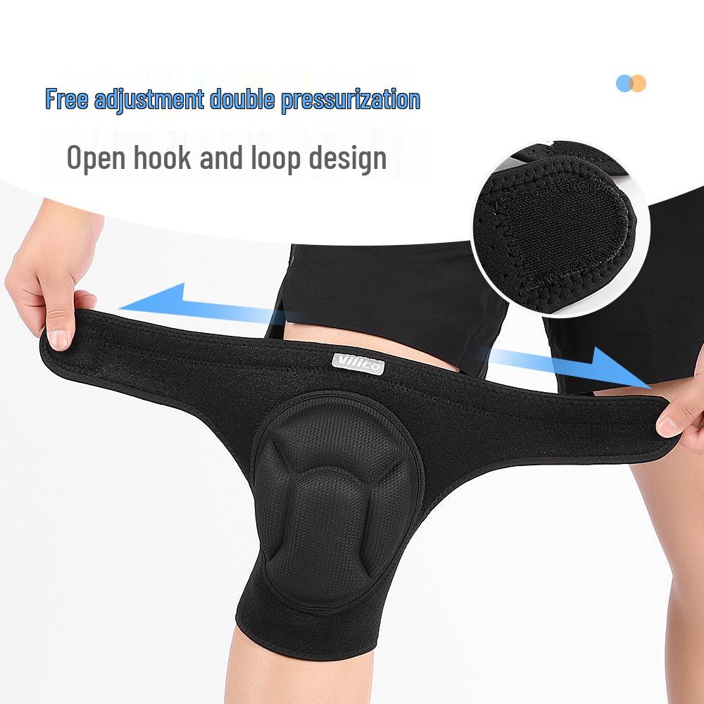 Дышащие наколенники на липучке против ударов: Амортизирующее, Удобное Спортивное Снаряжение