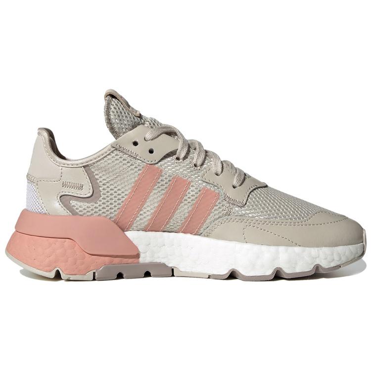 adidas Originals Nite Jogger 'Серый Розовый' Женские FV1333